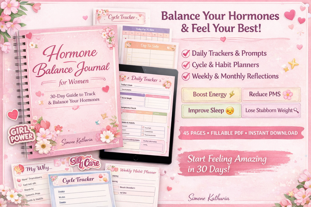 NEW ‼️ Hormone Balance Journal EVERY GIRL SHOULD HAVE THIS