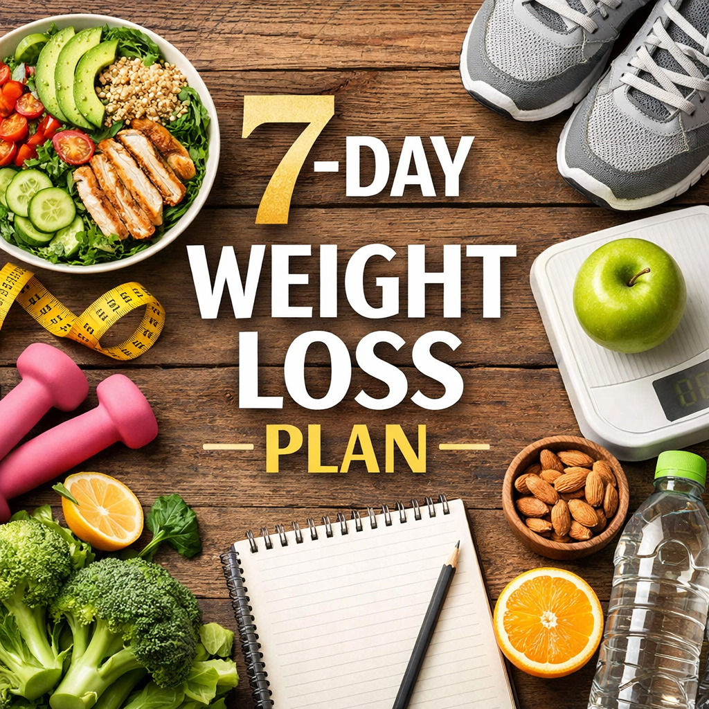 7 Days Weightloss Plan