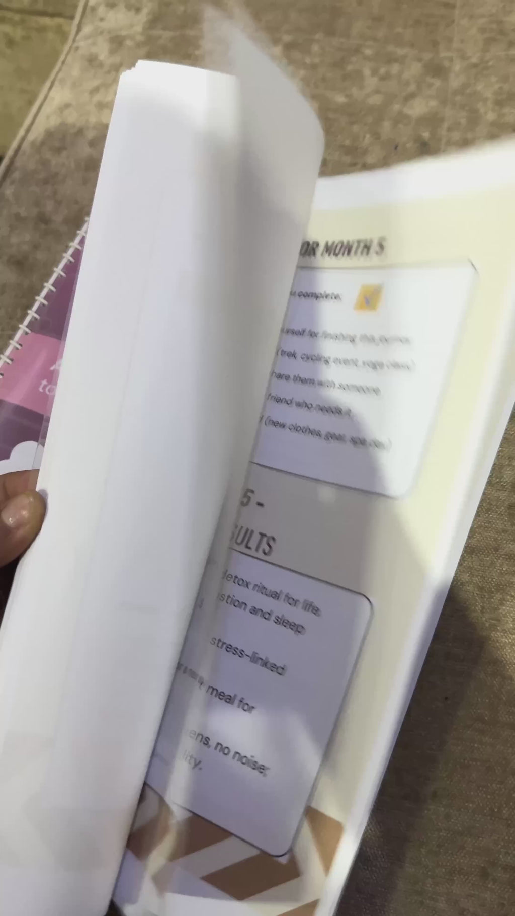 5 Months Weightloss Journal (E-Book) 50 pages ( For Beginners)